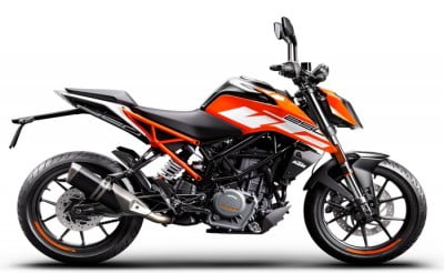 This changed motorbike is virtually a KTM Duke 2 hundred 9