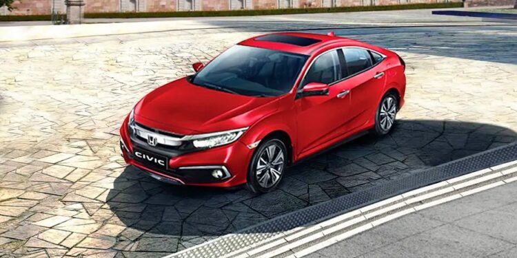 What is the Make of the Honda Civic Car? 1